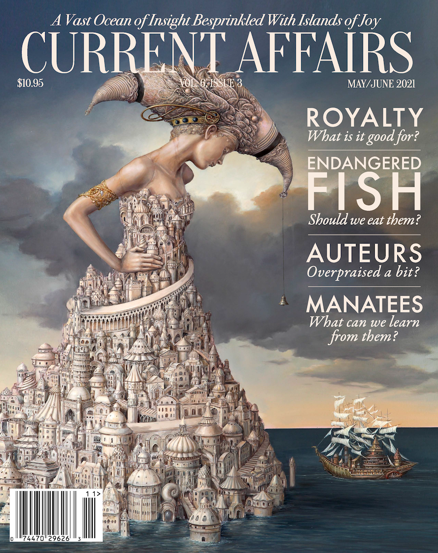 Cover of latest issue of print magazine